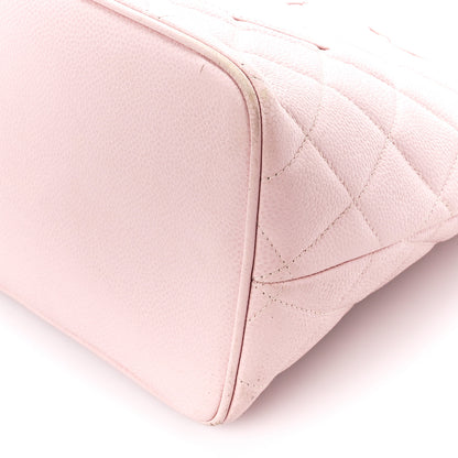 Chanel Caviar Quilted Medallion Tote Light Pink 11 of 13