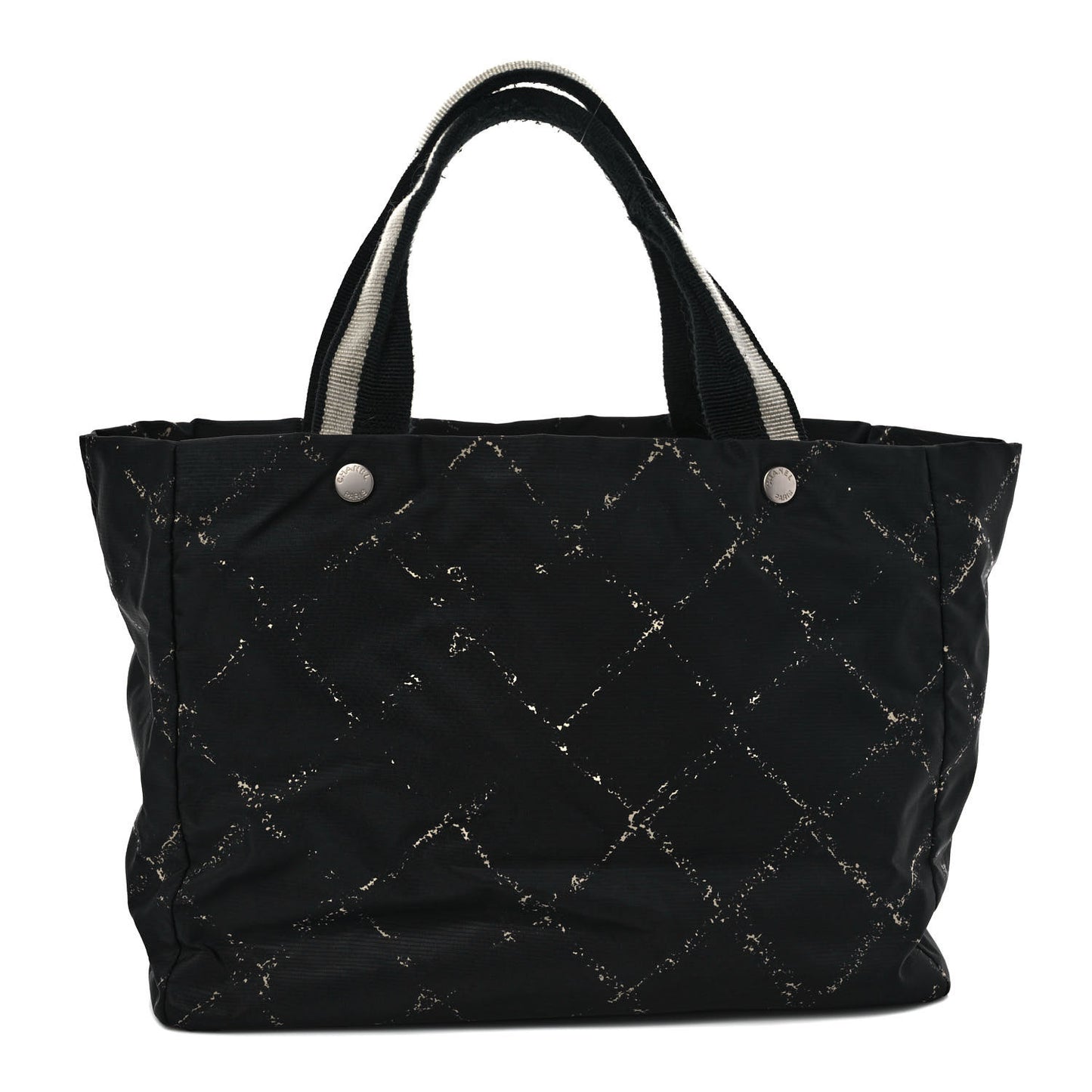 Nylon Travel Tote Black