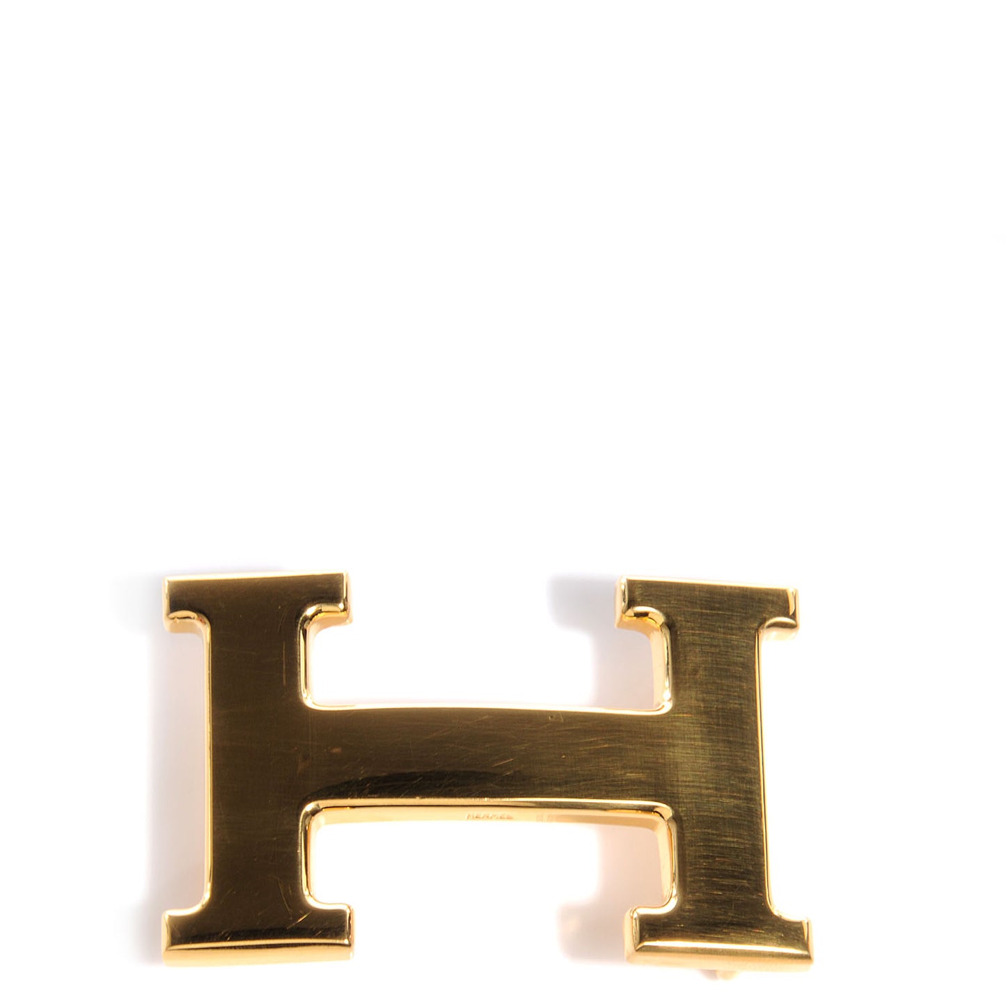 32mm H Belt Buckle Gold Plated