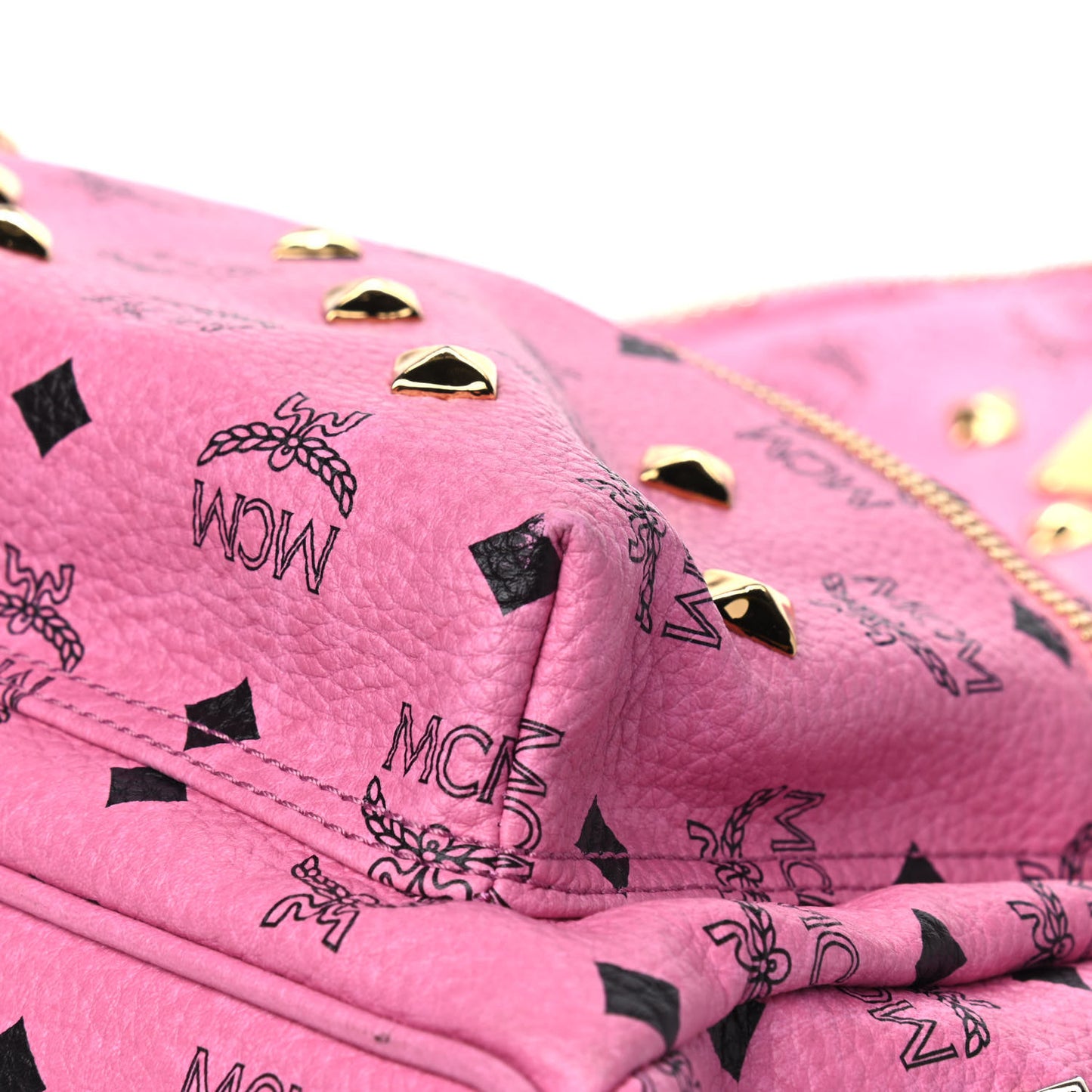 Visetos Studded Medium Stark M Backpack Pink