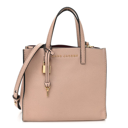 Marc Jacobs Pebbled Calfskin Mini Grind Tote Pink 1 of 11