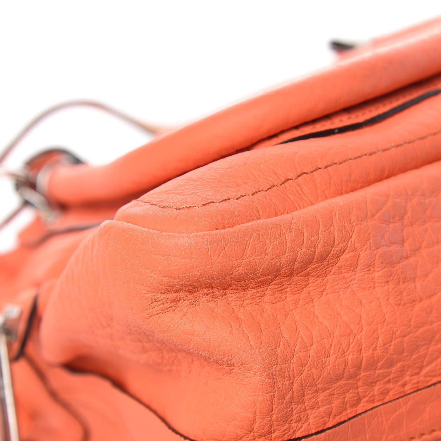 Chloe Calfskin Medium Paraty Orange Fizz 12 of 18