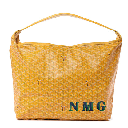 Goyard Goyardine Fidji Zip Hobo Yellow 1 of 13