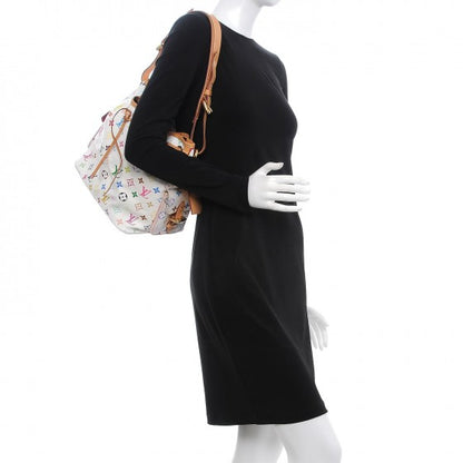 Louis Vuitton Monogram Multicolor Petit Noe White 2 of 13