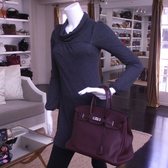 Taurillon Clemence BIRKIN 35 Plum