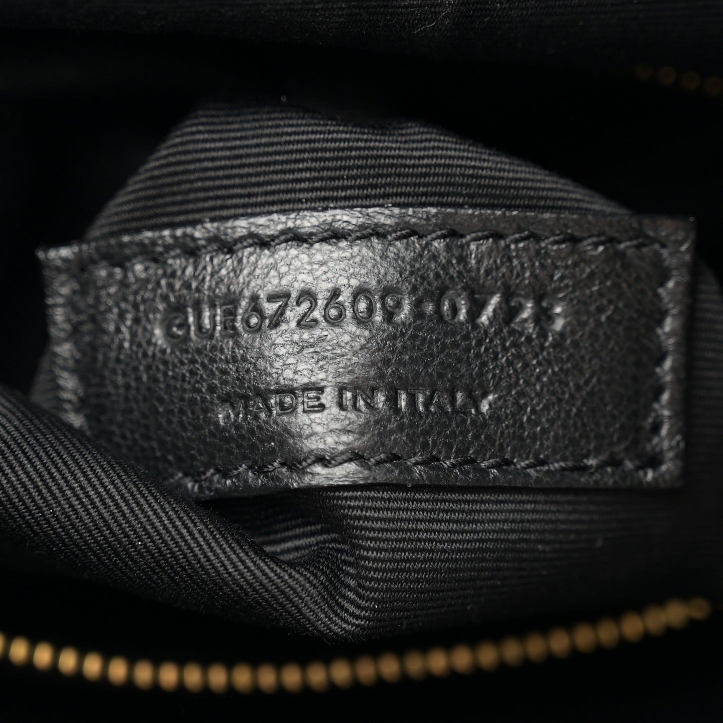 Lambskin Matelasse Monogram Joe Backpack Black