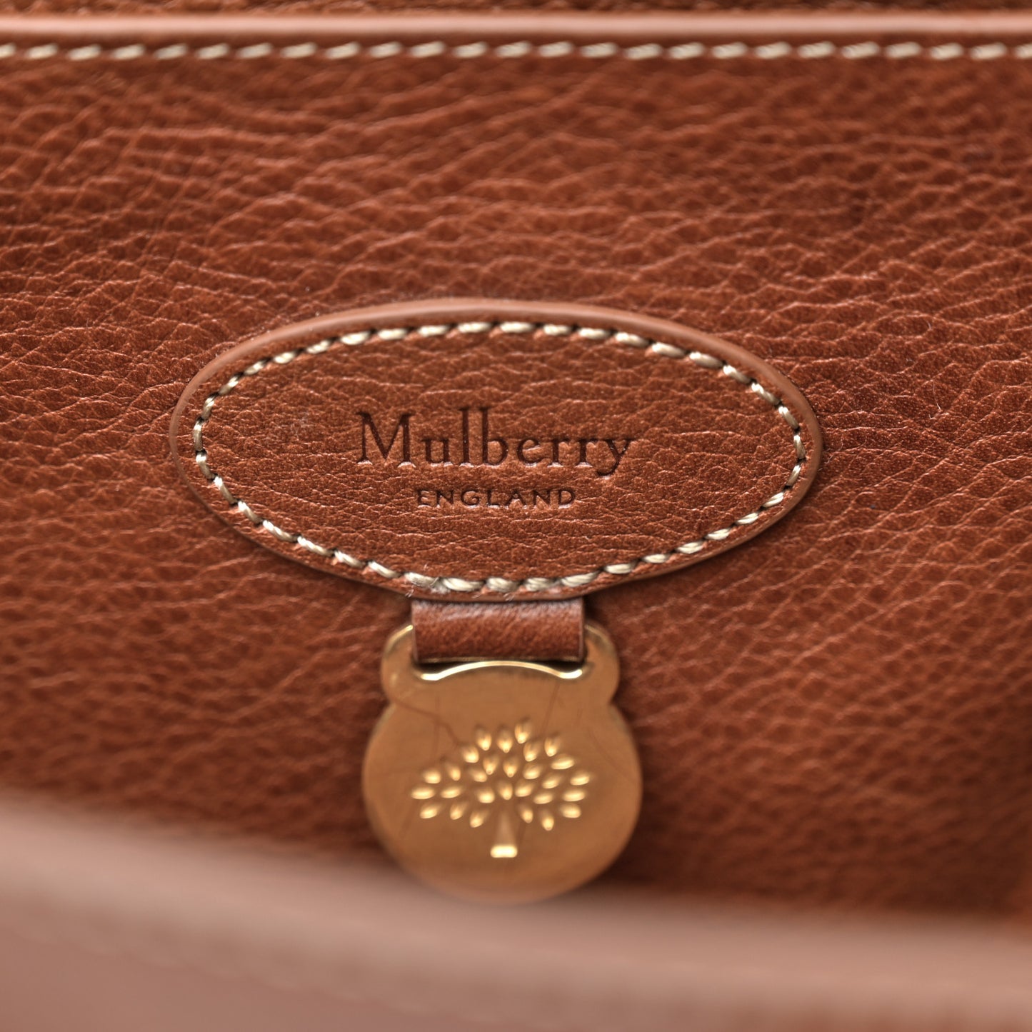 Natural Leather Bayswater Oak