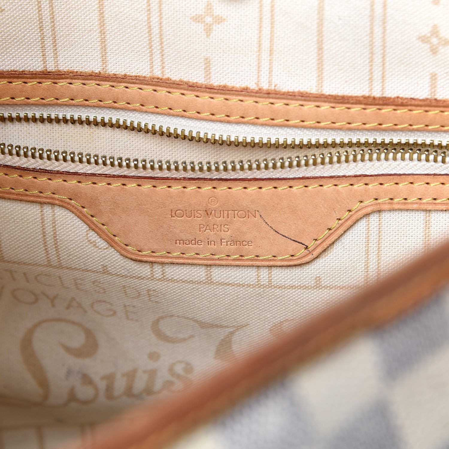 Louis Vuitton Damier Azur Neverfull PM 5 of 18