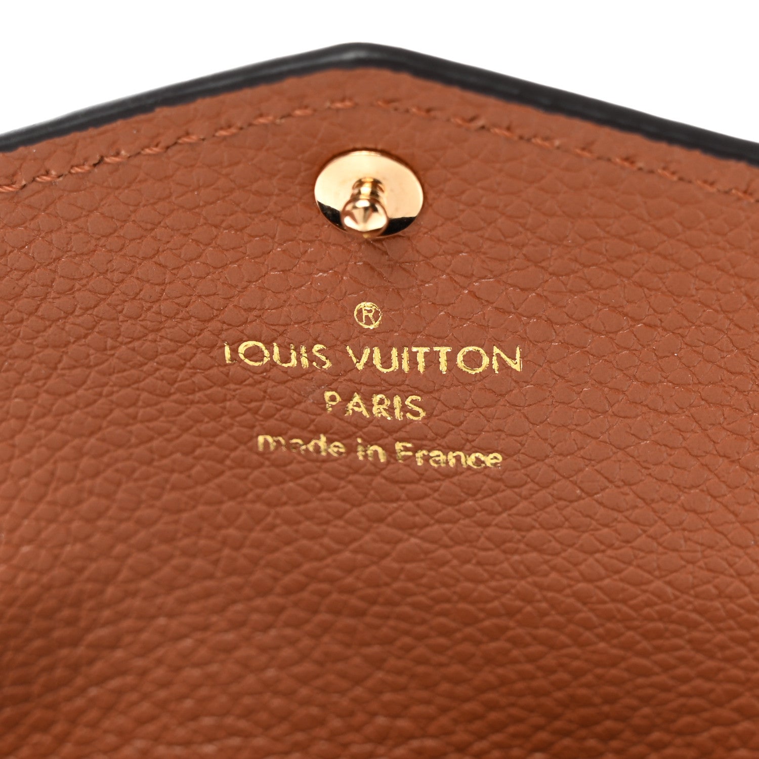Louis Vuitton Empreinte Monogram Giant Wild At Heart Key Pouch Caramel 6 of 10