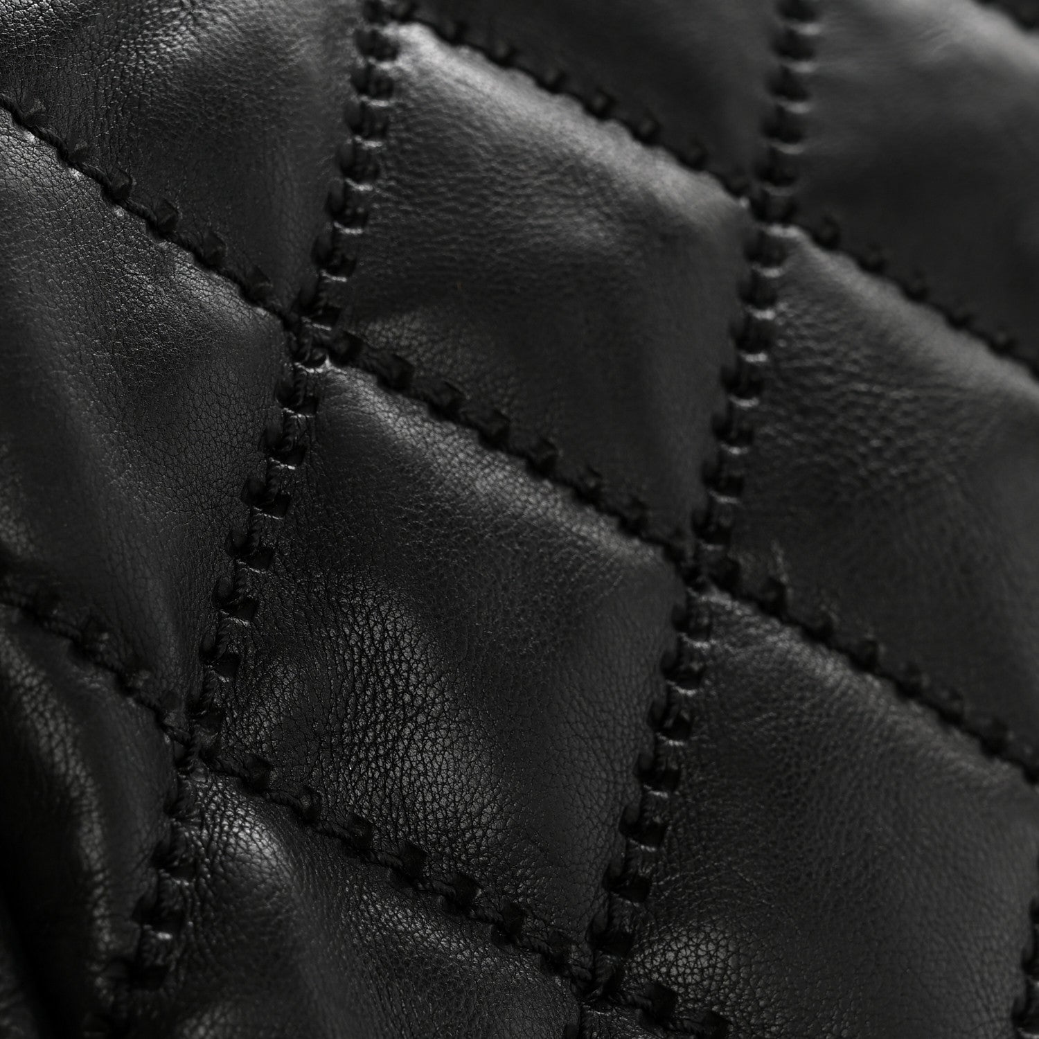 Chanel Calfskin Quilted Large Retro Chain Flap Black 13 of 13