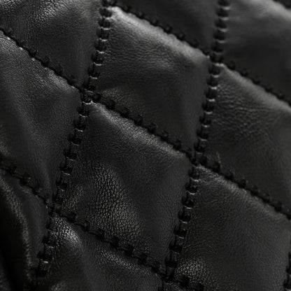 Chanel Calfskin Quilted Large Retro Chain Flap Black 13 of 13
