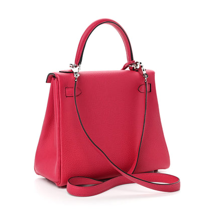 Hermes Togo Kelly Retourne 25 Framboise 2 of 9