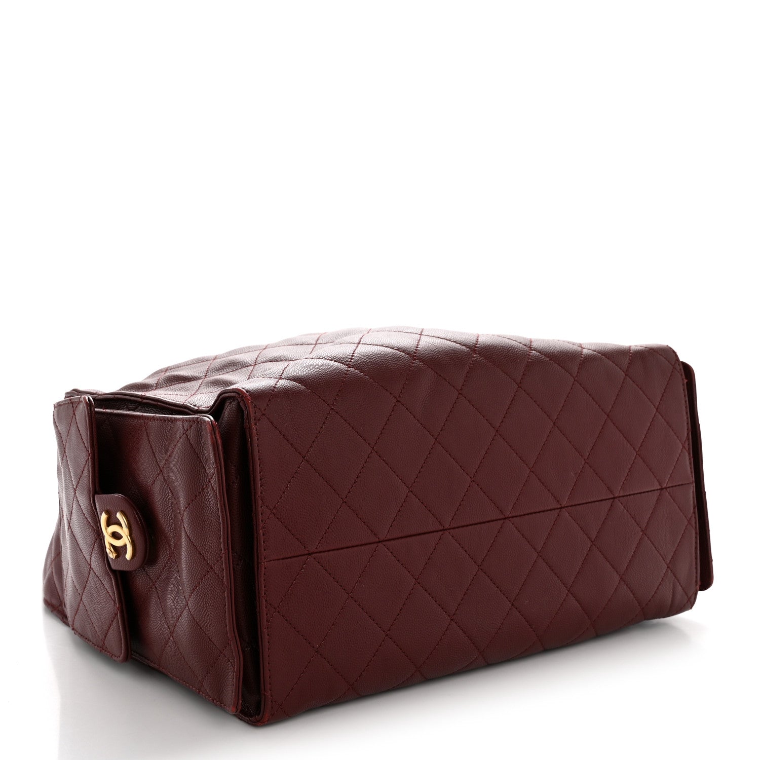 Chanel Caviar Quilted Medium Chanel 25 Handbag Burgundy 5 of 12