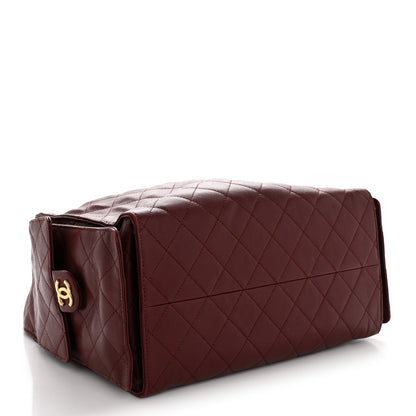 Chanel Caviar Quilted Medium Chanel 25 Handbag Burgundy 5 of 12