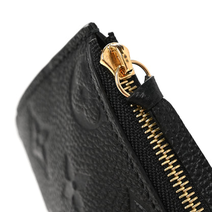 Louis Vuitton Empreinte Felicie Chain Wallet Zippered Insert Black 7 of 7