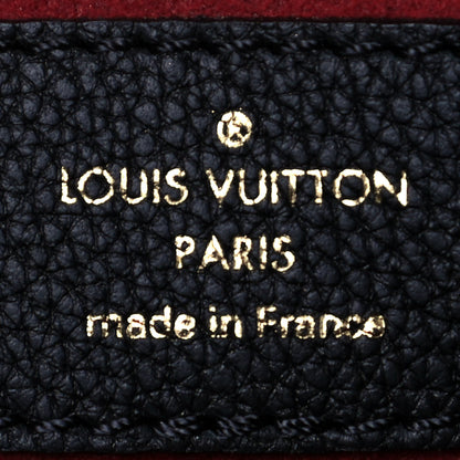 Louis Vuitton Grained Calfskin Lockme Shopper Black 5 of 9
