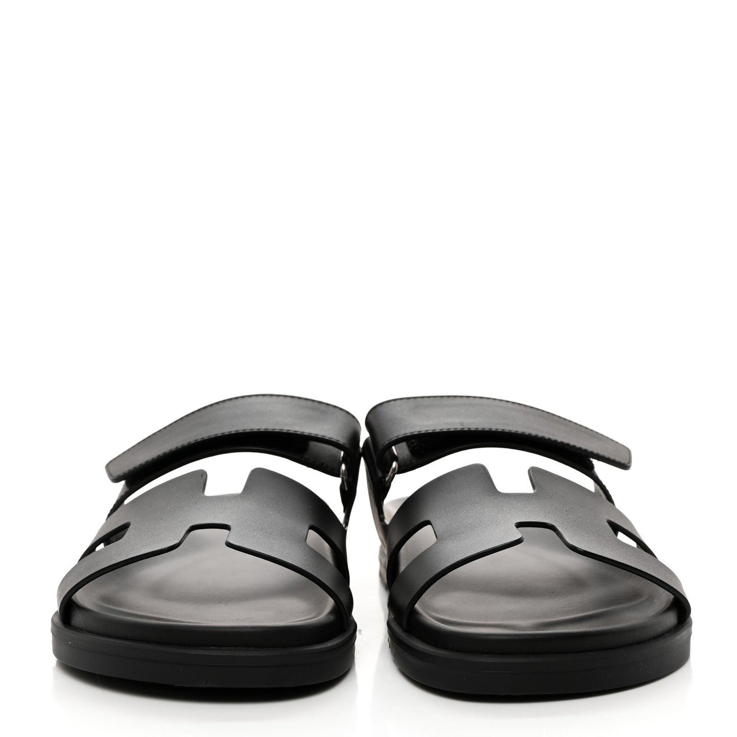 Calfskin Womens Chypre Sandals 38 Black