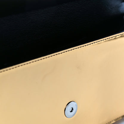 Jimmy Choo Patent Lilia Clutch Bag Gold 15 of 21