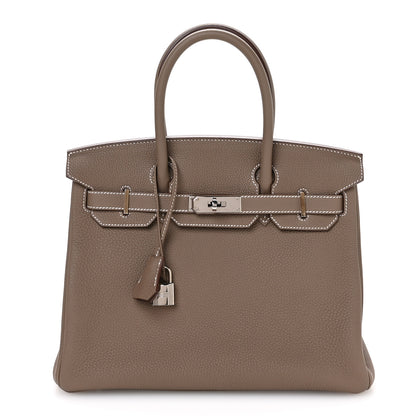 Hermes Togo Birkin 30 Etoupe 1 of 10