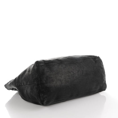 Chanel Distressed Caviar XL Coco Cabas Black 4 of 7