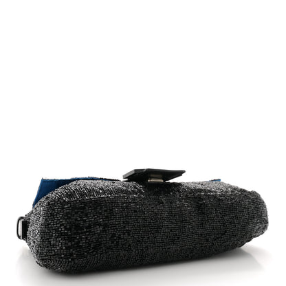 Fendi Beaded Baguette Black 4 of 10