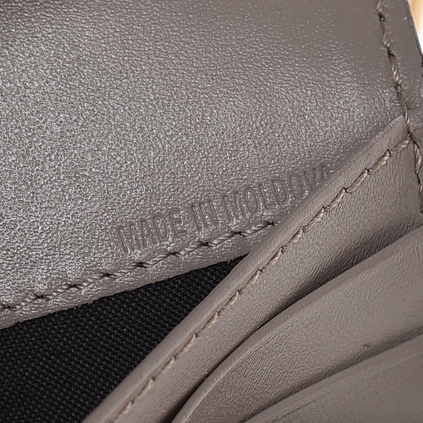Heritage Grain Alvington Continental Wallet Pale Grey