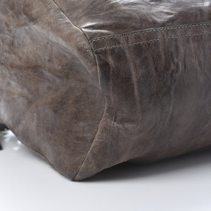 Givenchy Tumbled Sheepskin Medium Pandora Charcoal 10 of 14
