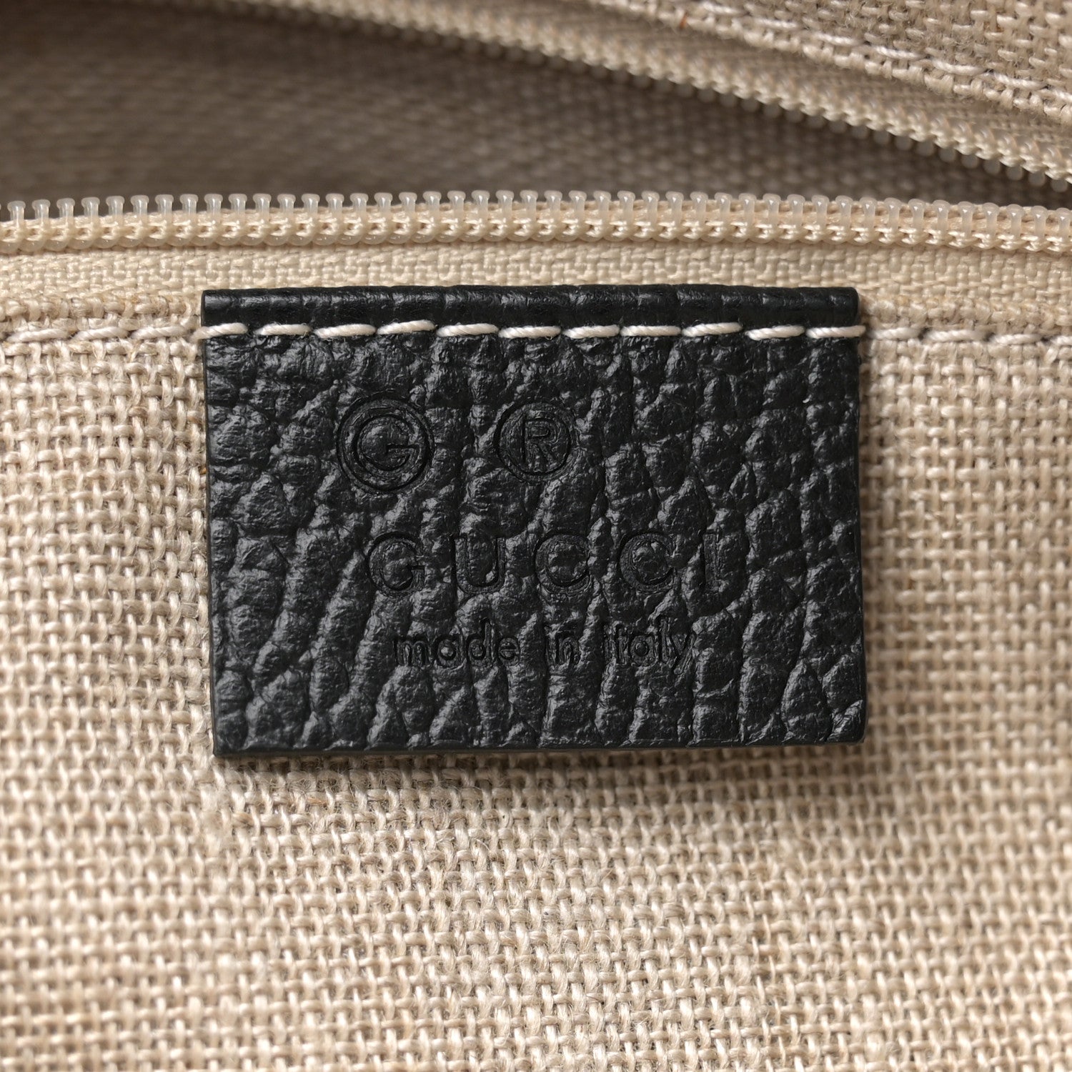 Gucci Pebbled Calfskin Convertible Bamboo Tassel Tote Black 6 of 11