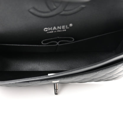 Chanel Lambskin Quilted Medium Double Flap So Black 5 of 12