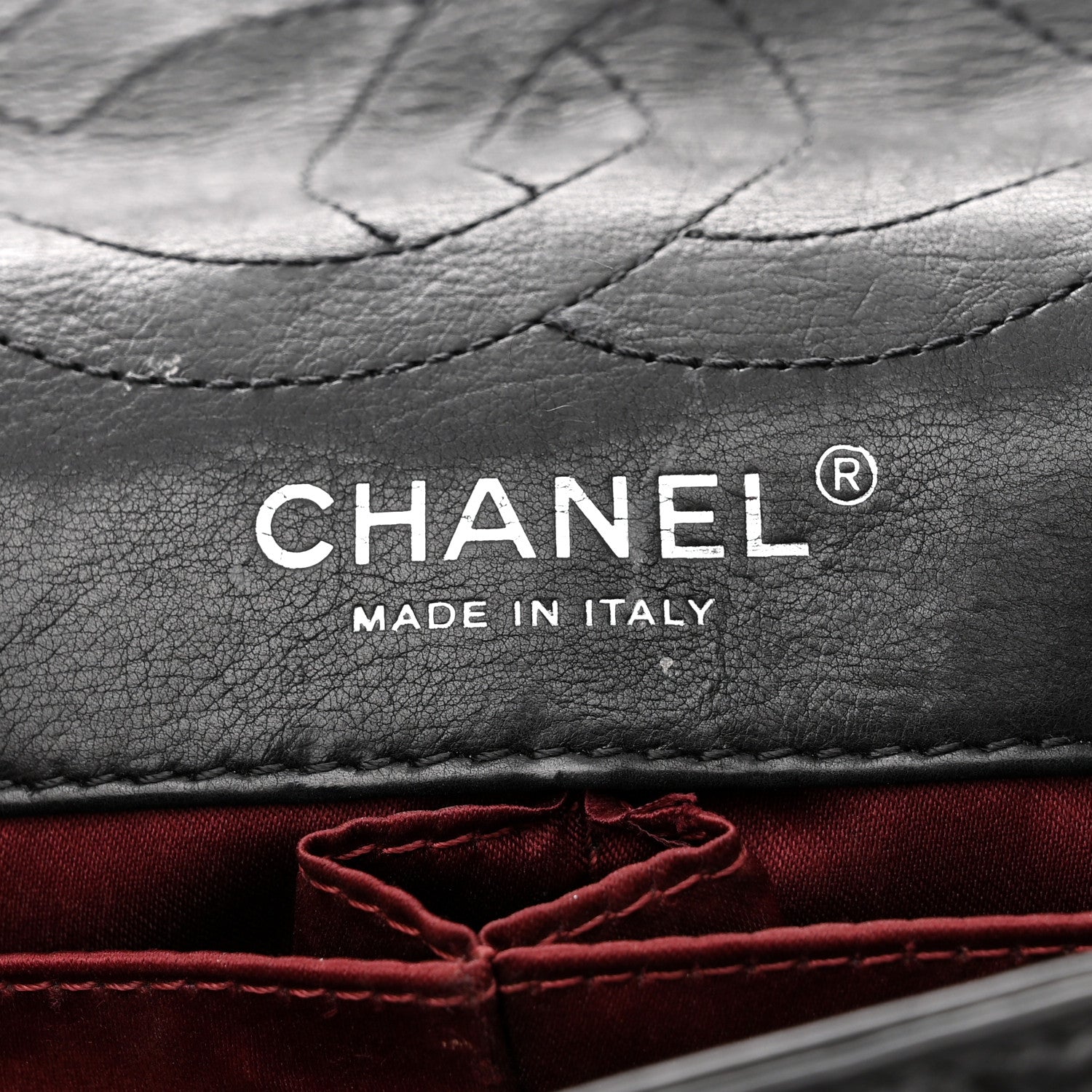 Chanel Calfskin Embossed Medium Lucky Symbols Flap Black 6 of 13