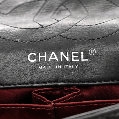 Chanel Calfskin Embossed Medium Lucky Symbols Flap Black 6 of 13