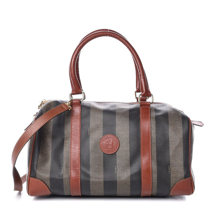 Fendi Pequin Spalmati Boston Cuoio 1 of 15
