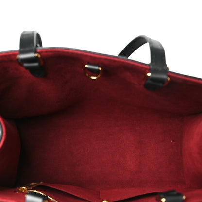 Louis Vuitton Empreinte Monogram Giant Onthego MM Black Beige 5 of 9