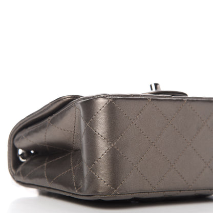 Chanel Metallic Calfskin Quilted Mini Square Flap Bronze 6 of 10