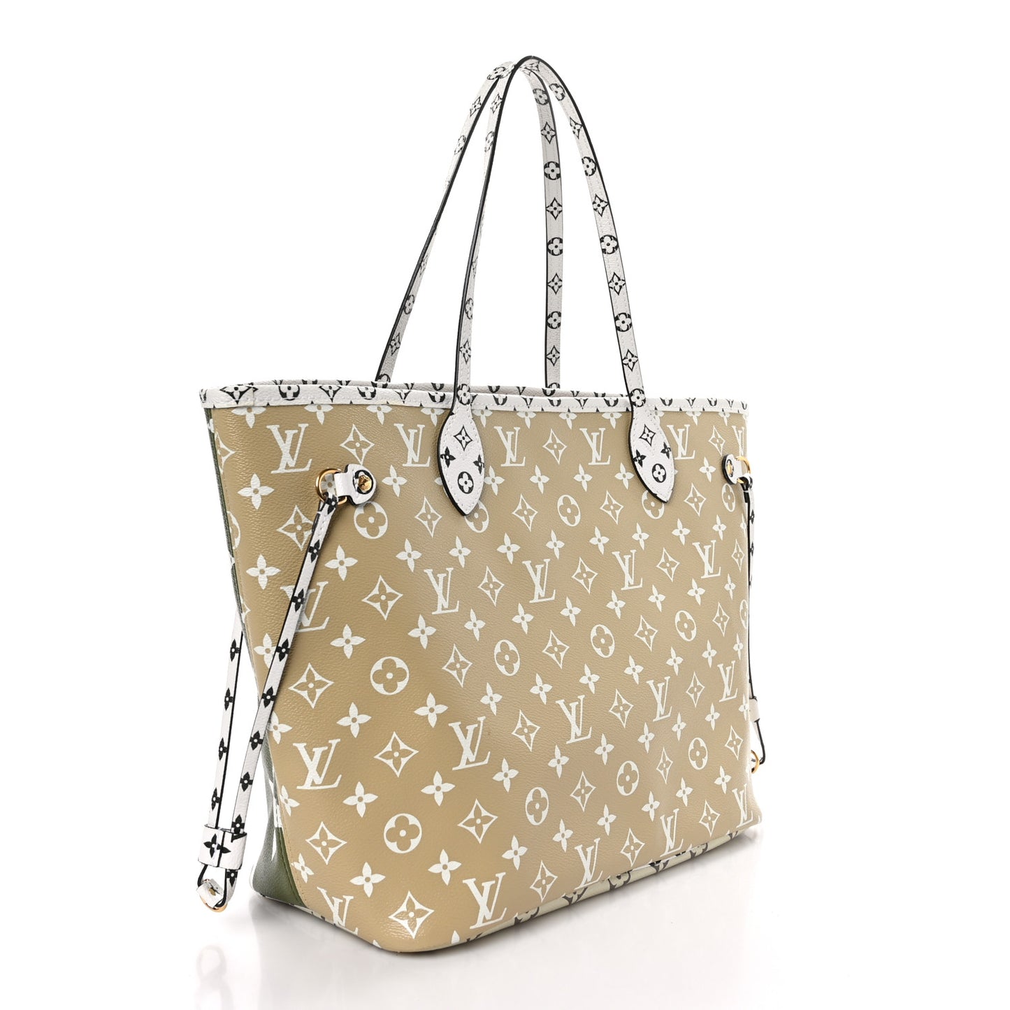 Monogram Giant Neverfull MM Kaki