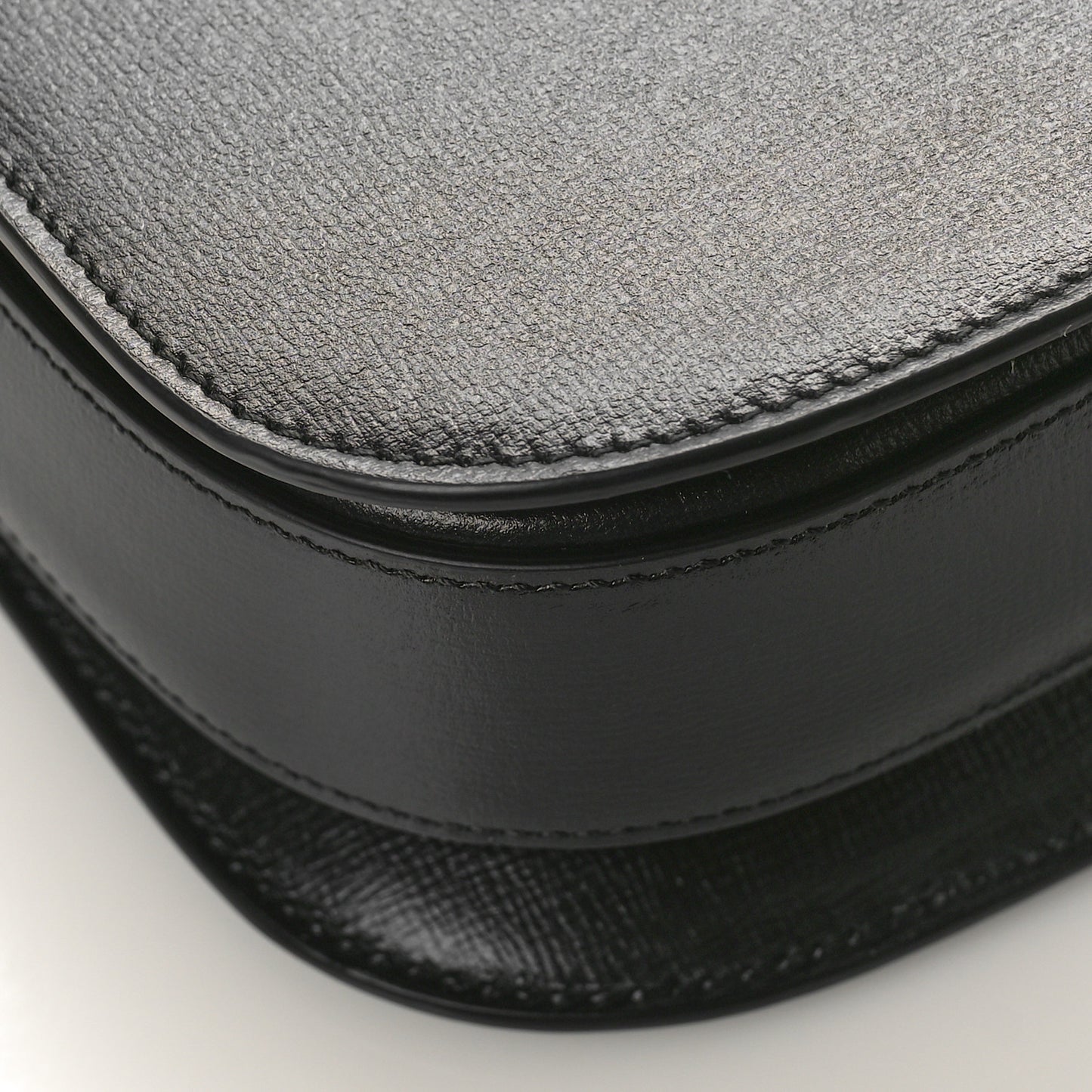 Azalea Calfskin Horsebit 1955 Shoulder Bag Black