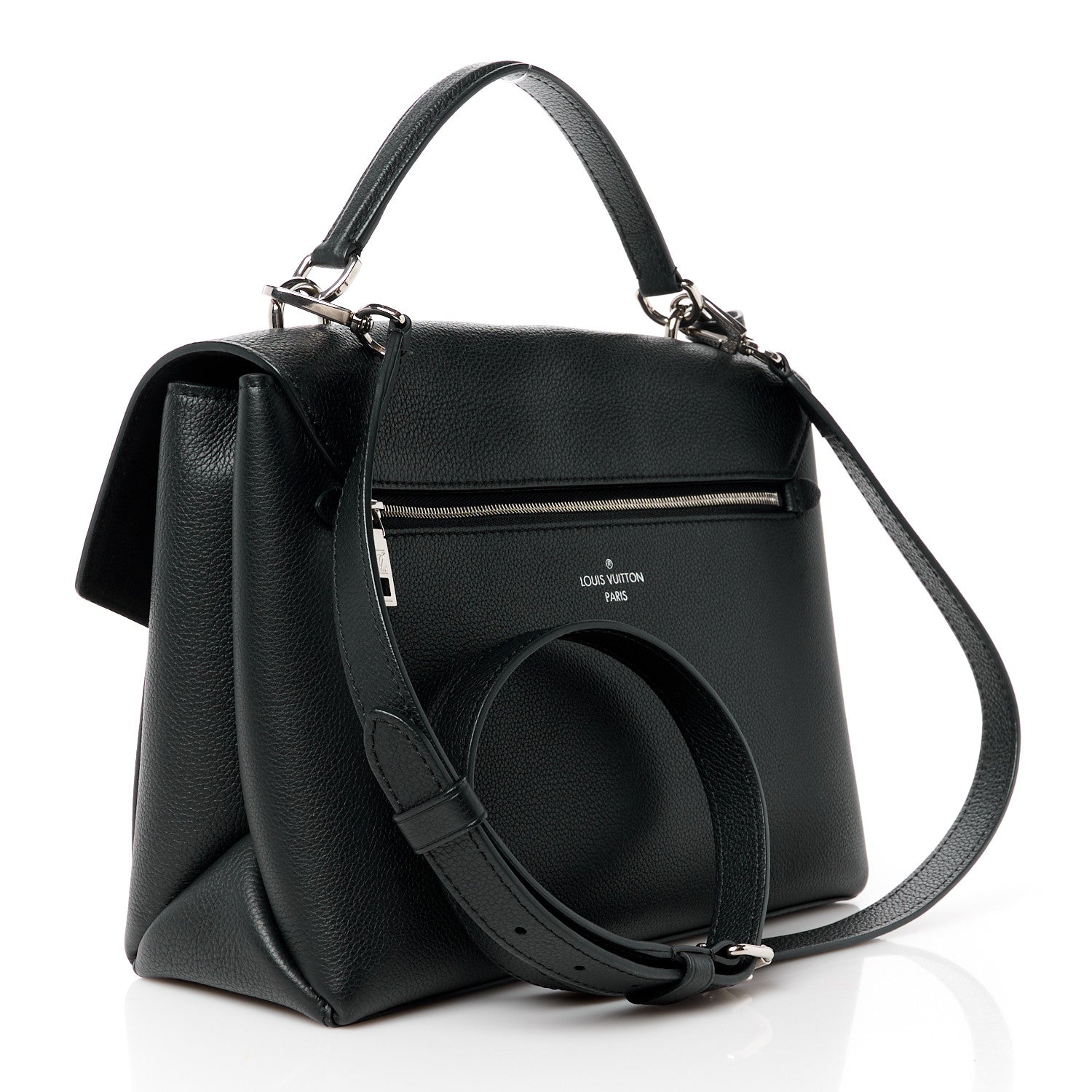 Louis Vuitton Soft Calfskin My Lockme Top Handle Black 3 of 12