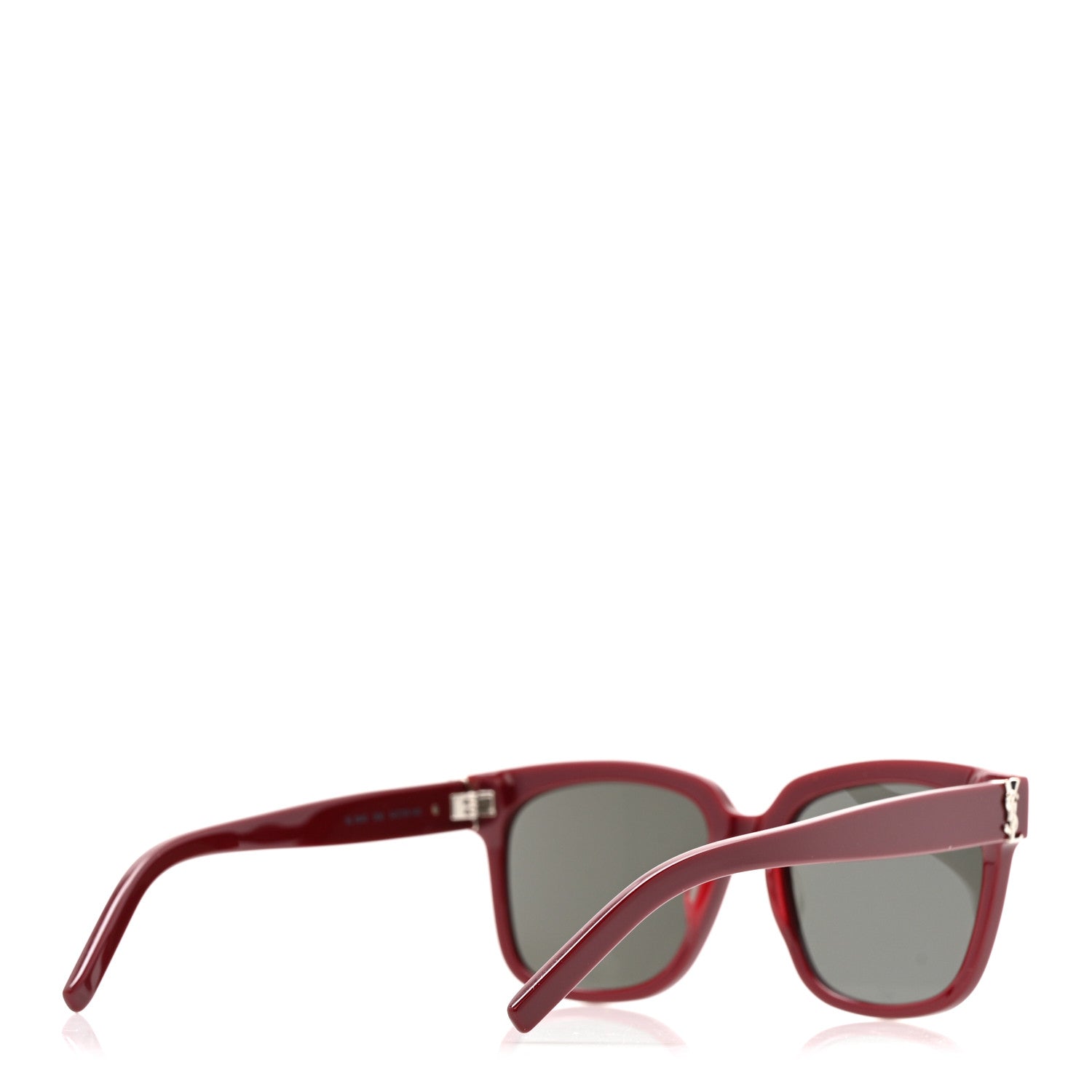 Saint Laurent Acetate SL M40 Sunglasses Red 4 of 7