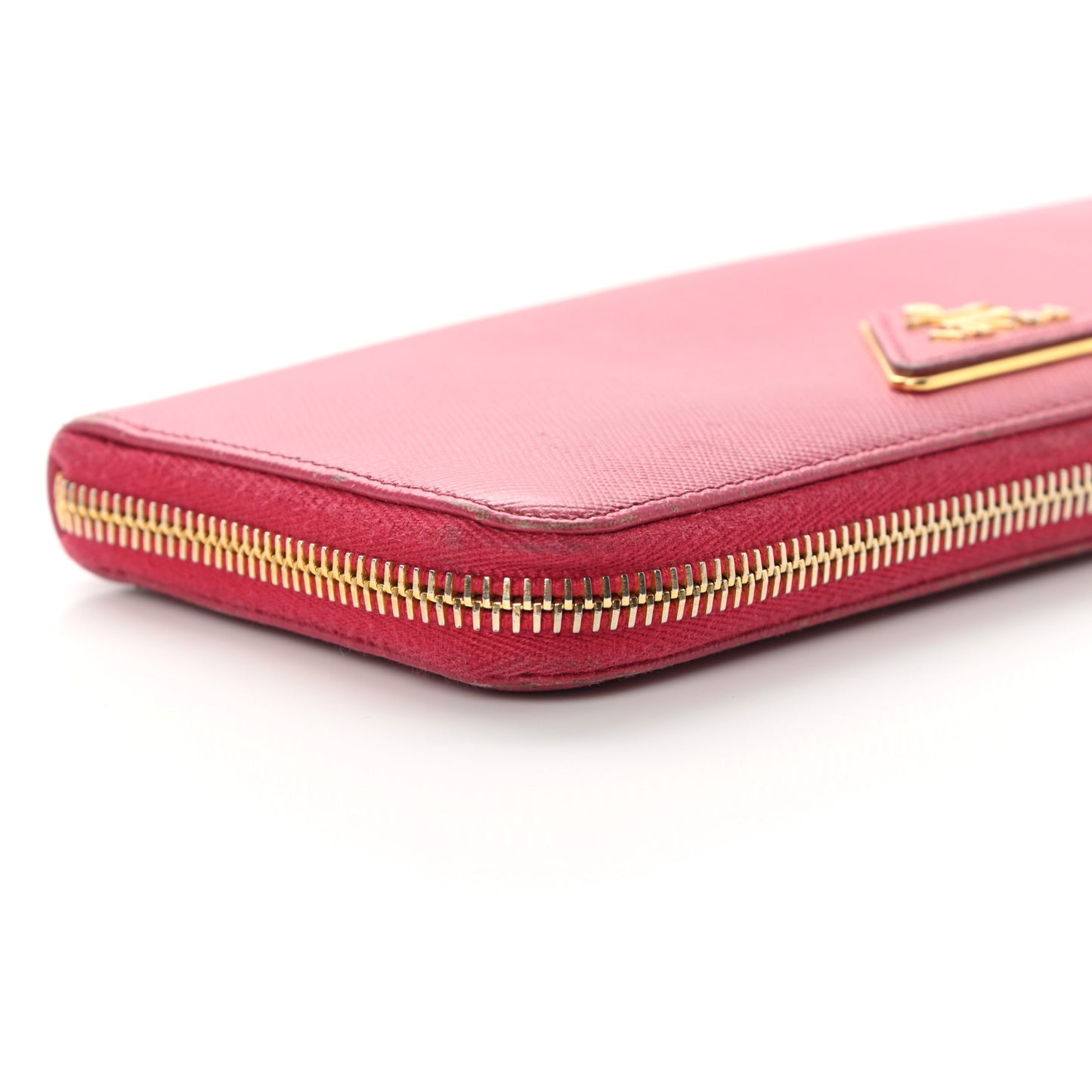 Saffiano Half Zip Wallet Ibisco