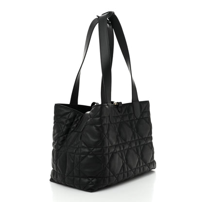 Christian Dior Calfskin Macrocannage Medium Toujours Black 4 of 11