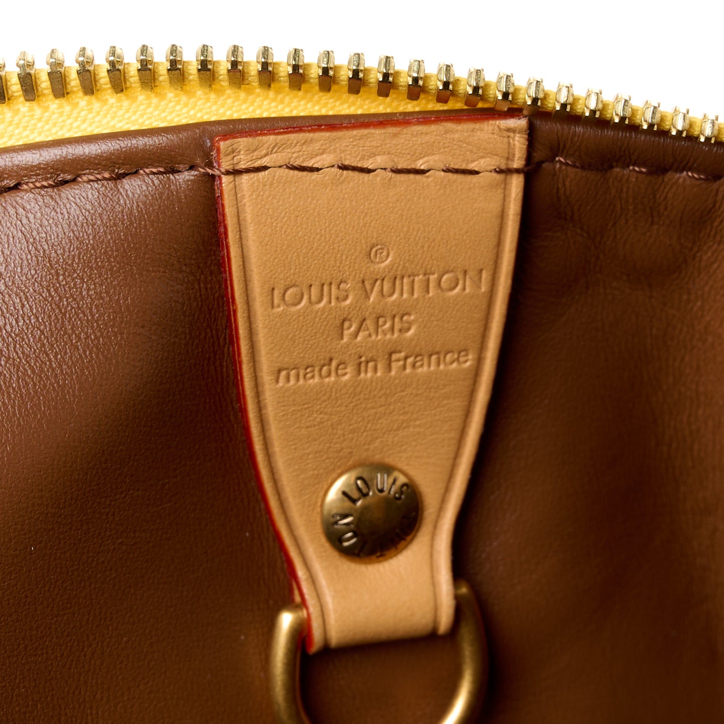 Calfskin Monogram Speedy P9 Bandouliere 25 Jaune Mat