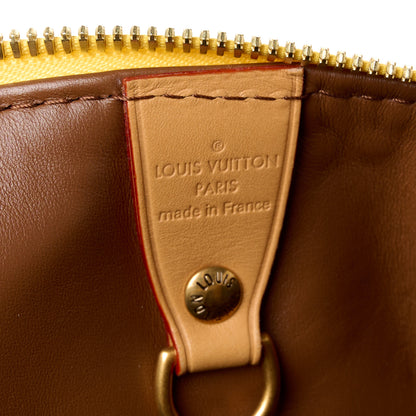 Louis Vuitton Calfskin Monogram Speedy P9 Bandouliere 25 Jaune Mat 8 of 18