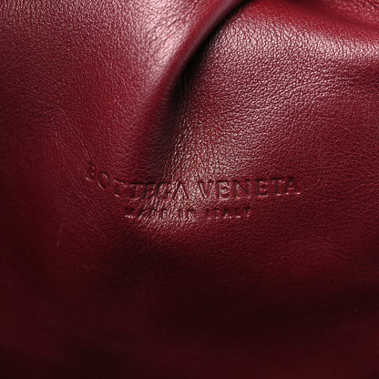 Bottega Veneta Smooth Butter Calf The Pouch Oversized Clutch Bordeaux 6 of 8