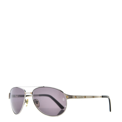 Cartier Santos Dumont 130 Sunglasses Black 1 of 7