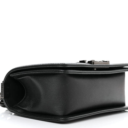 Chanel Caviar Quilted Small Boy Flap So Black 9 of 11