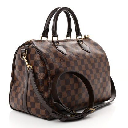 Louis Vuitton Damier Ebene Speedy Bandouliere 30 3 of 20