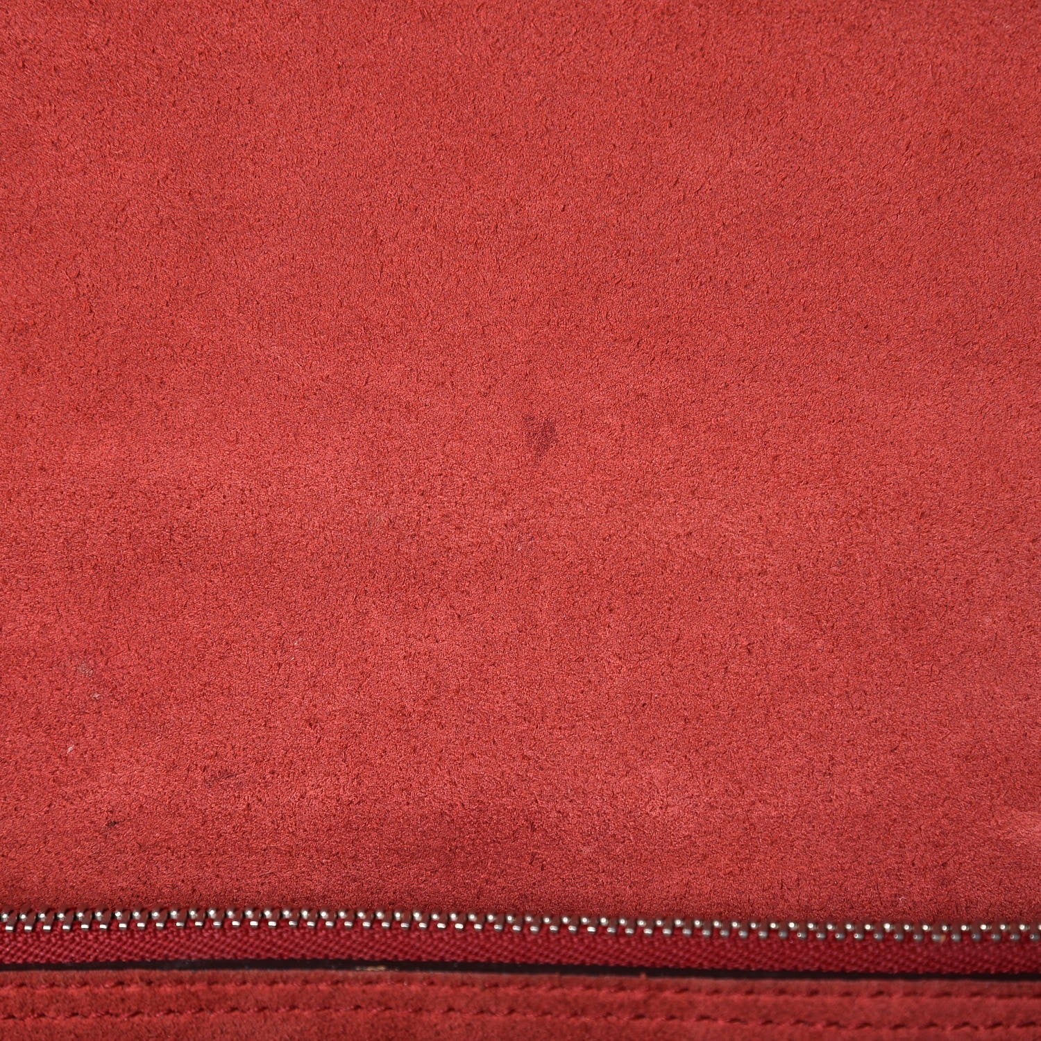 Gucci GG Supreme Monogram Suede Cudu Medium Dionysus Shoulder Bag Beige Ebony Vulcanic Red 9 of 11
