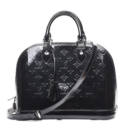 Louis Vuitton Vernis Alma PM Noir Magnetique 1 of 9