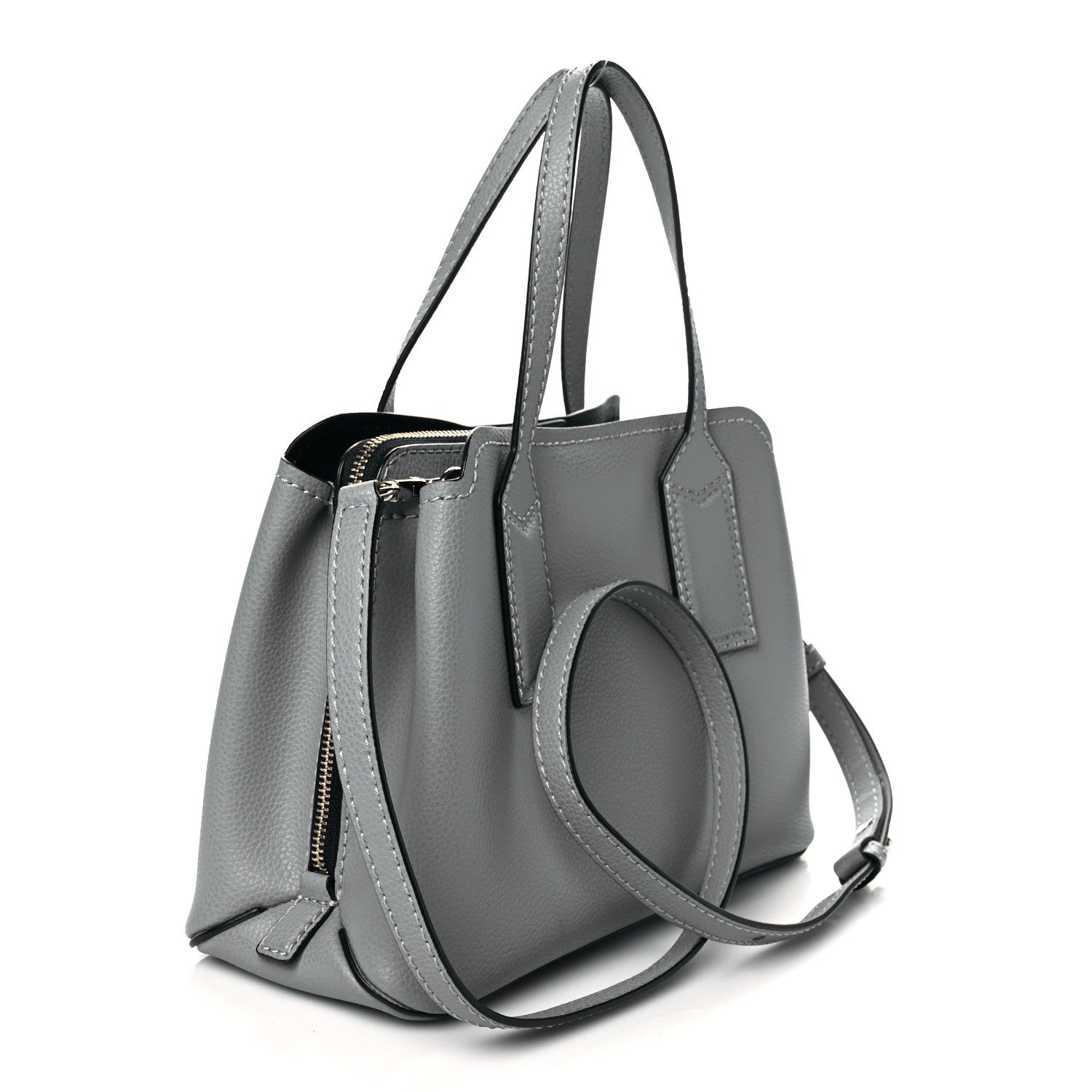 Marc Jacobs Pebbled Calfskin The Editor 29 Tote Grey 3 of 9