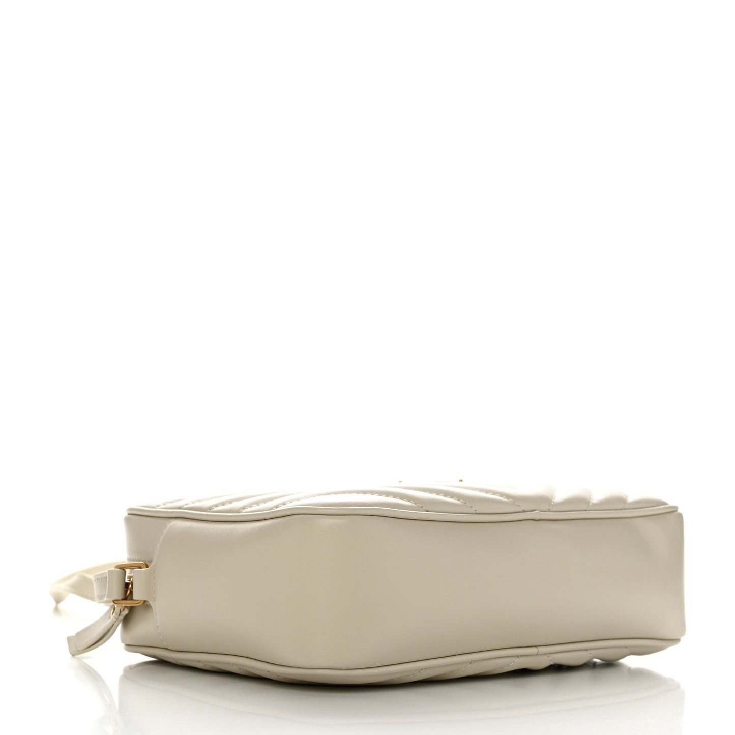 Calfskin Matelasse Monogram Lou Camera Bag Blanc Vintage